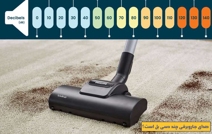 صدای جاروبرقی چند دسی بل است؟ - تعمیرات دات آنلاین